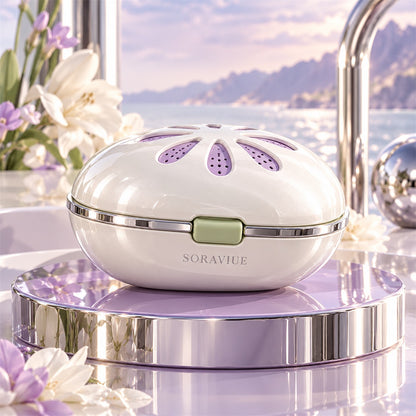 Soraviue Petal-Opening Brush Care Case closed product view