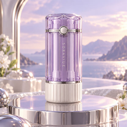 Soraviue Cylindrical Brush Travel Case closed product view